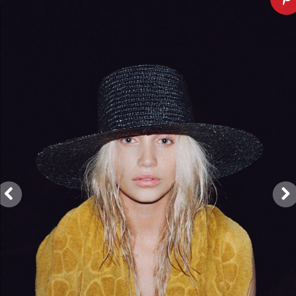 Lack of Colour straw wide brimmed hat